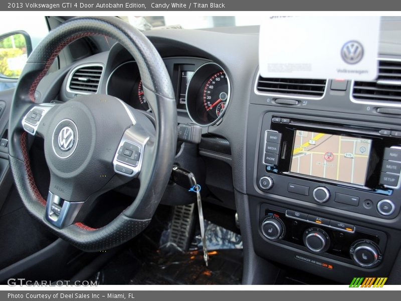 Candy White / Titan Black 2013 Volkswagen GTI 4 Door Autobahn Edition