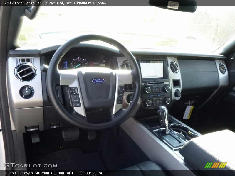 White Platinum / Ebony 2017 Ford Expedition Limited 4x4