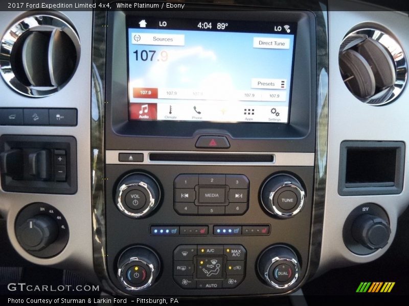 White Platinum / Ebony 2017 Ford Expedition Limited 4x4