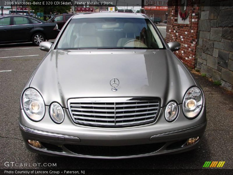 Pewter Metallic / Stone 2006 Mercedes-Benz E 320 CDI Sedan