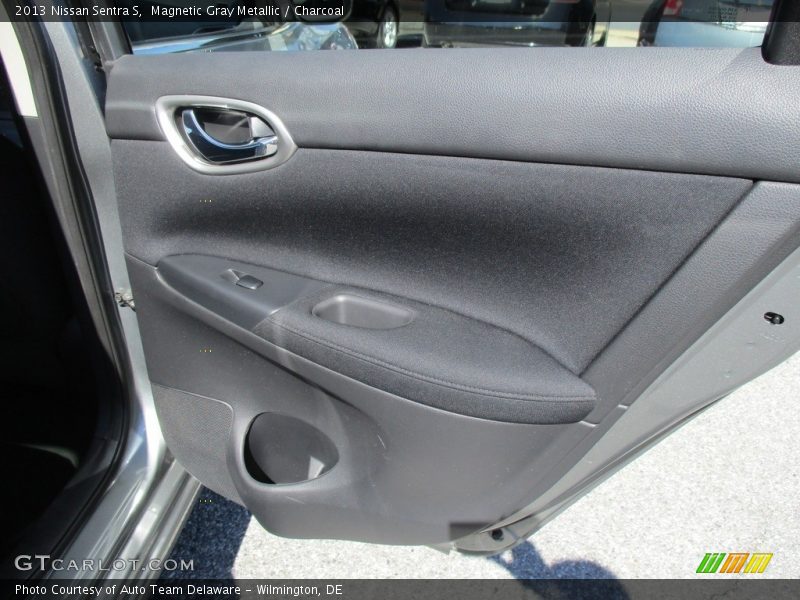 Magnetic Gray Metallic / Charcoal 2013 Nissan Sentra S