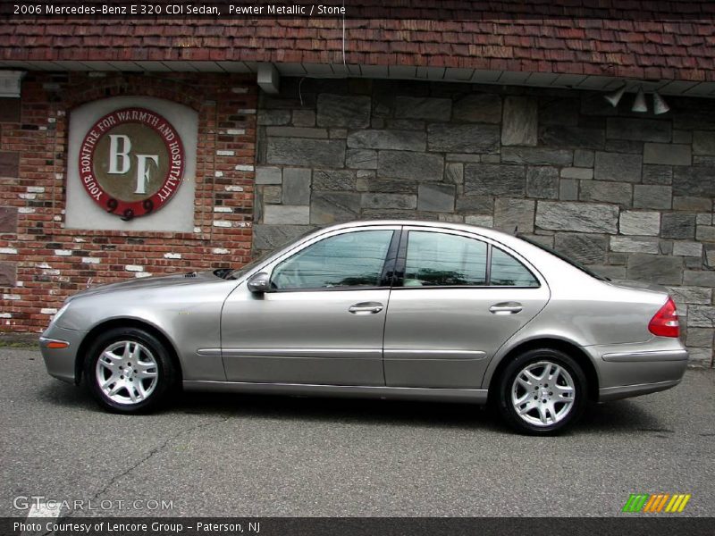 Pewter Metallic / Stone 2006 Mercedes-Benz E 320 CDI Sedan