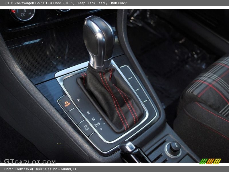  2016 Golf GTI 4 Door 2.0T S 6 Speed Automatic Shifter