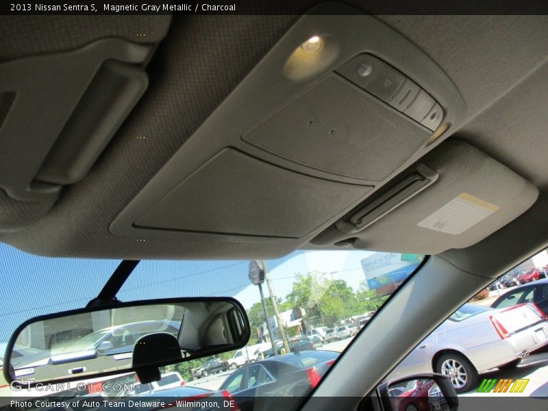Magnetic Gray Metallic / Charcoal 2013 Nissan Sentra S