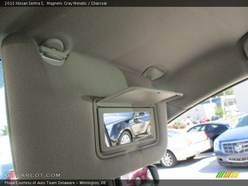 Magnetic Gray Metallic / Charcoal 2013 Nissan Sentra S