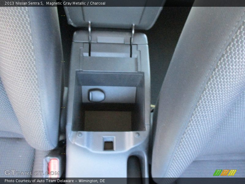 Magnetic Gray Metallic / Charcoal 2013 Nissan Sentra S