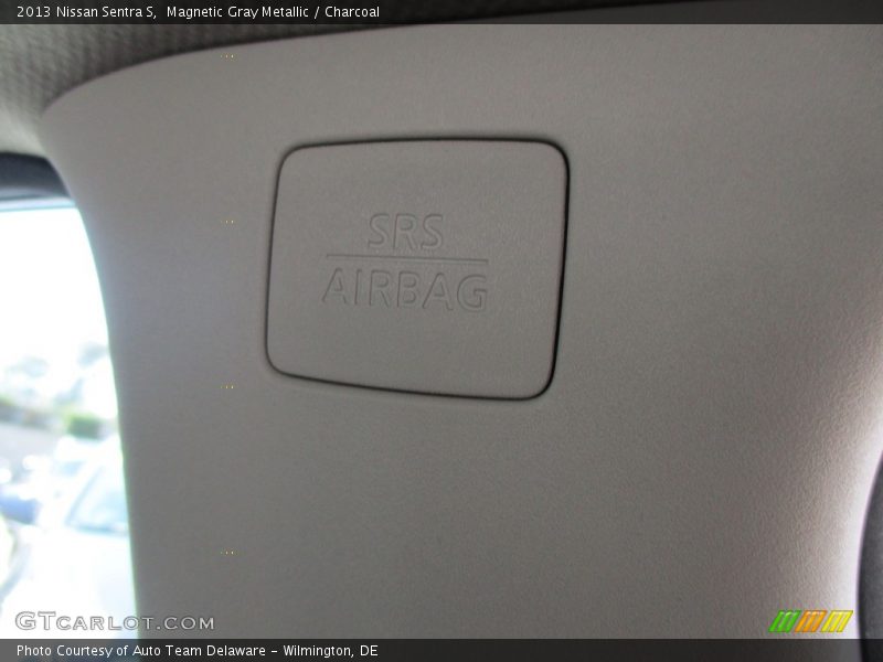 Magnetic Gray Metallic / Charcoal 2013 Nissan Sentra S