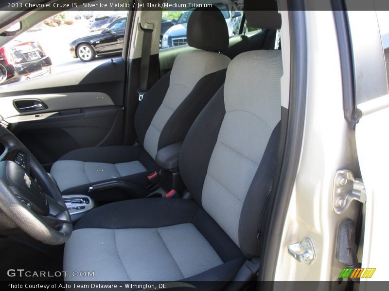 Silver Ice Metallic / Jet Black/Medium Titanium 2013 Chevrolet Cruze LS