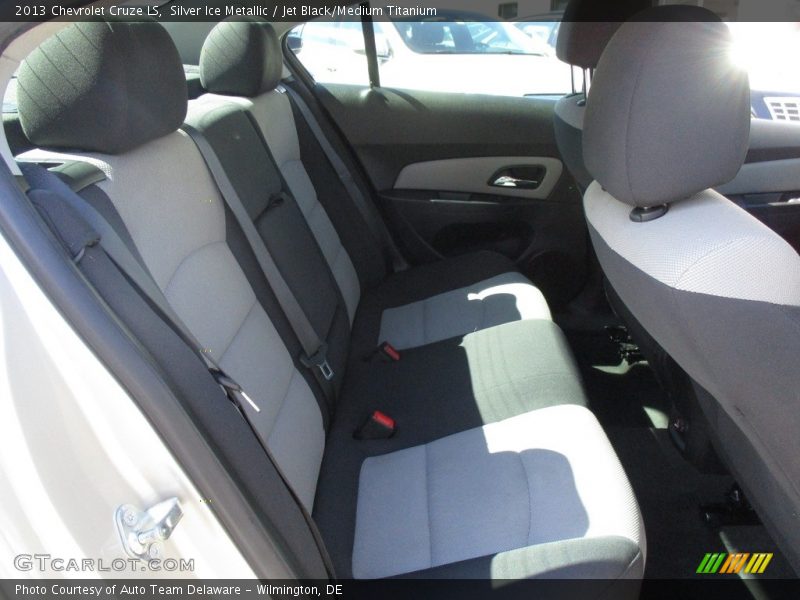 Silver Ice Metallic / Jet Black/Medium Titanium 2013 Chevrolet Cruze LS