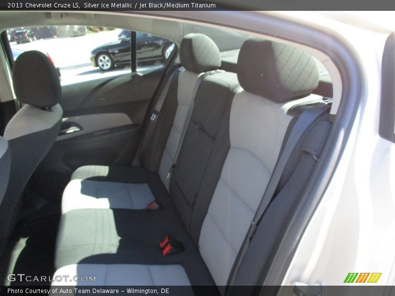 Silver Ice Metallic / Jet Black/Medium Titanium 2013 Chevrolet Cruze LS