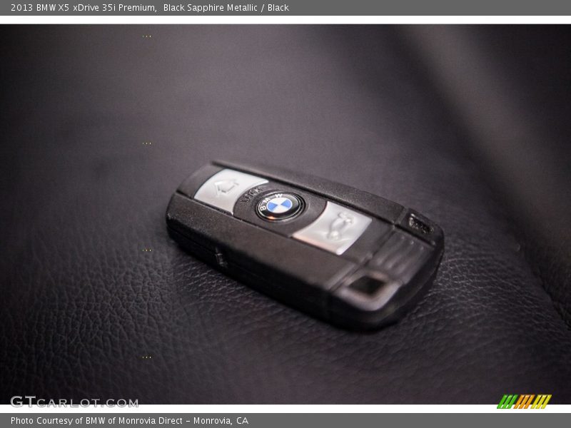 Black Sapphire Metallic / Black 2013 BMW X5 xDrive 35i Premium