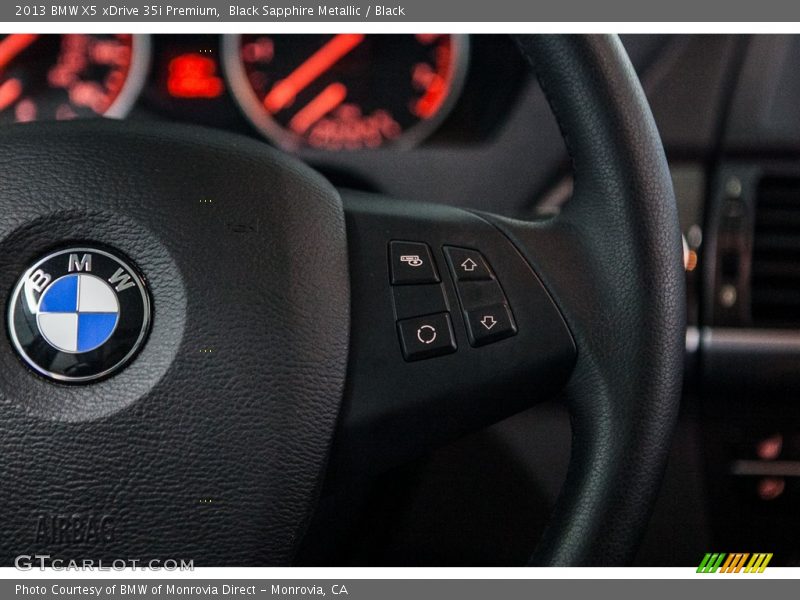 Black Sapphire Metallic / Black 2013 BMW X5 xDrive 35i Premium