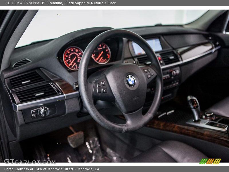 Black Sapphire Metallic / Black 2013 BMW X5 xDrive 35i Premium