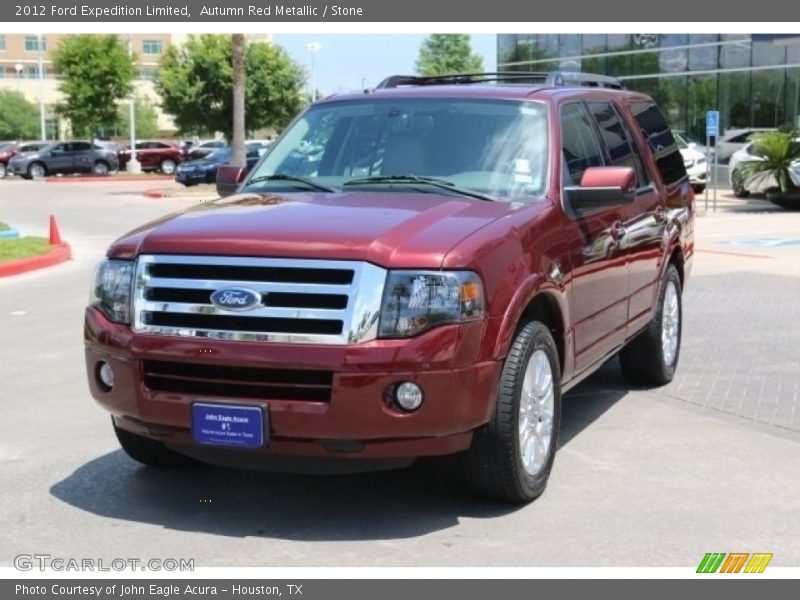 Autumn Red Metallic / Stone 2012 Ford Expedition Limited