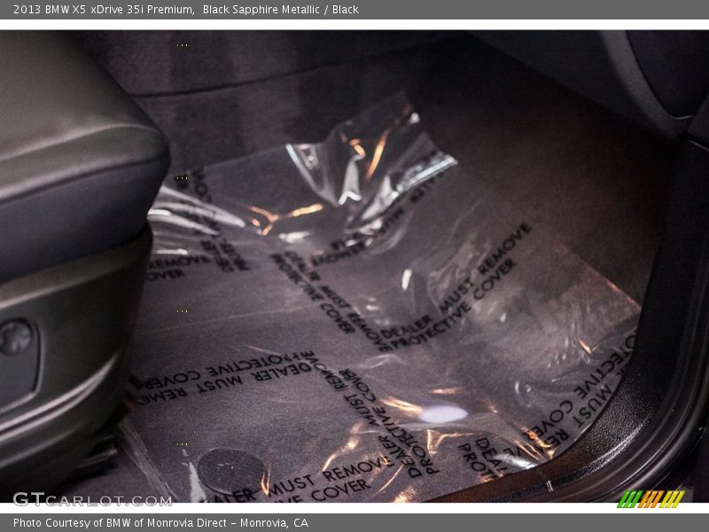Black Sapphire Metallic / Black 2013 BMW X5 xDrive 35i Premium