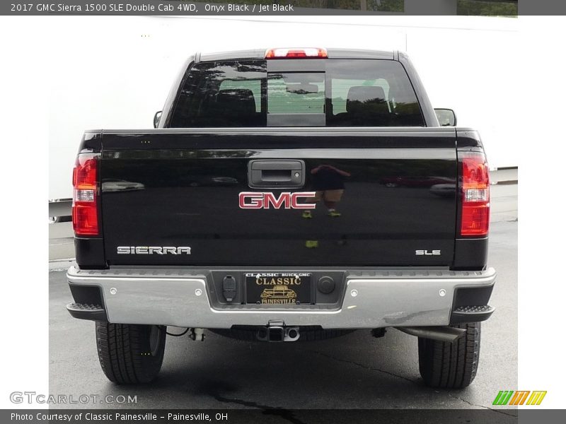 Onyx Black / Jet Black 2017 GMC Sierra 1500 SLE Double Cab 4WD