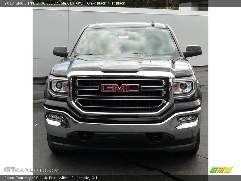 Onyx Black / Jet Black 2017 GMC Sierra 1500 SLE Double Cab 4WD