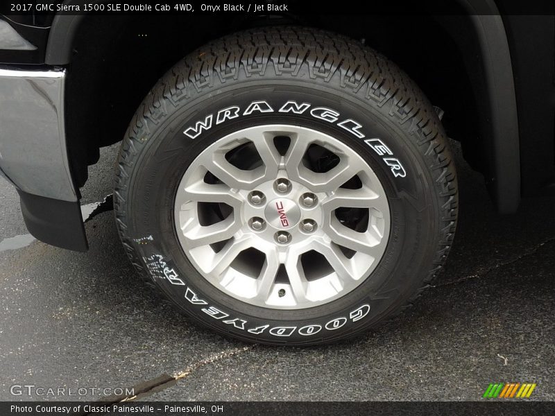  2017 Sierra 1500 SLE Double Cab 4WD Wheel