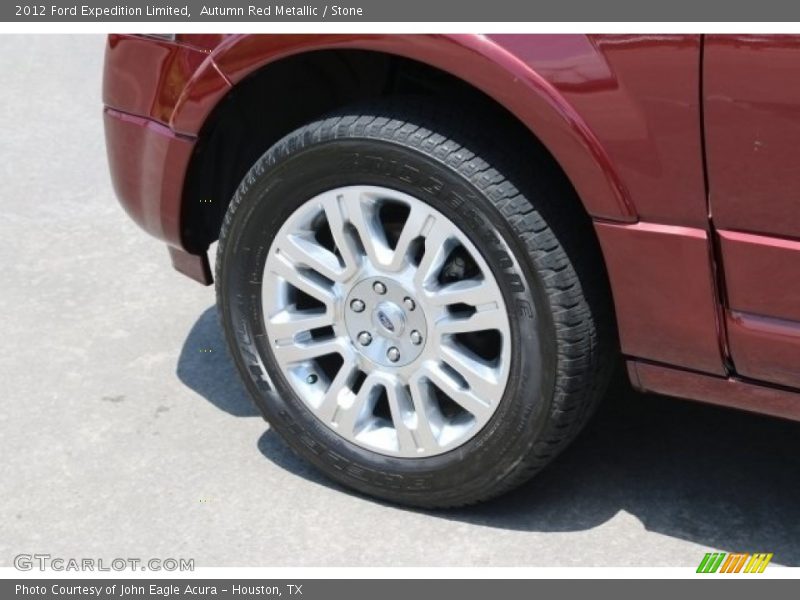 Autumn Red Metallic / Stone 2012 Ford Expedition Limited