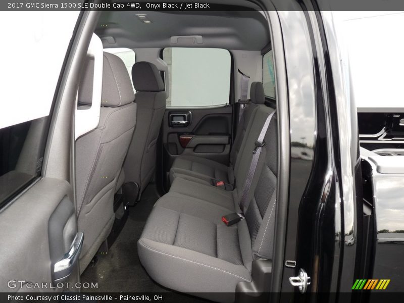 Onyx Black / Jet Black 2017 GMC Sierra 1500 SLE Double Cab 4WD