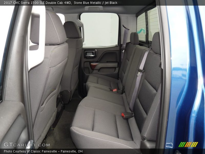 Rear Seat of 2017 Sierra 1500 SLE Double Cab 4WD