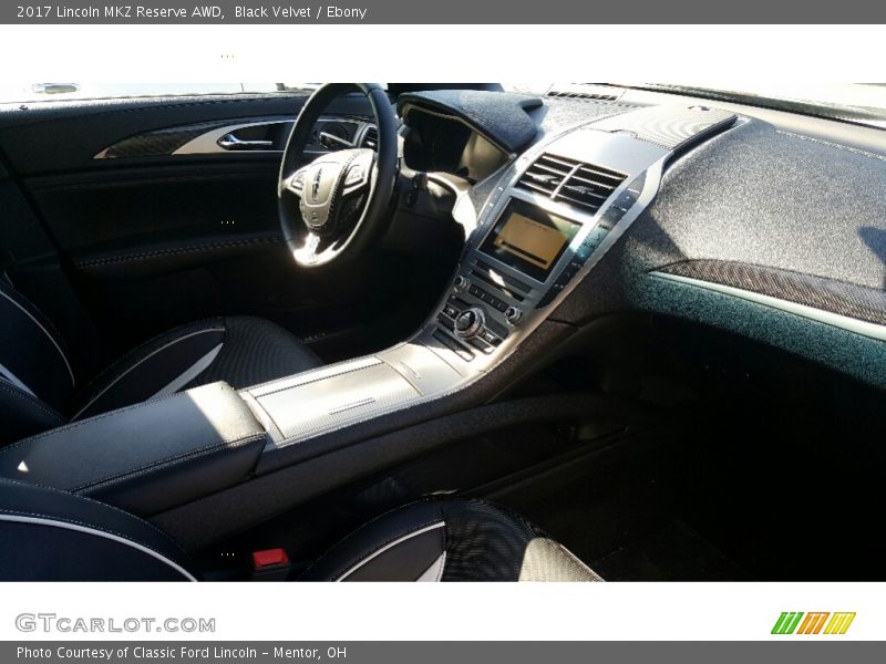 Black Velvet / Ebony 2017 Lincoln MKZ Reserve AWD