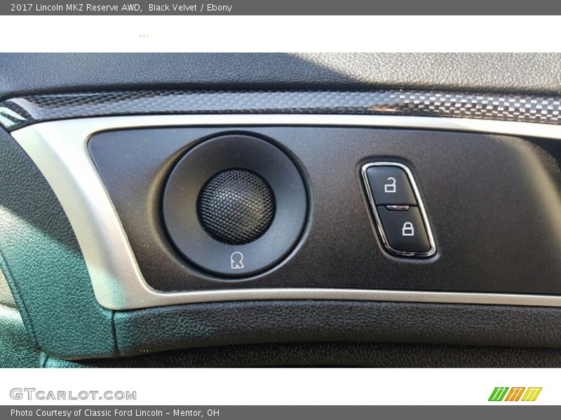 Controls of 2017 MKZ Reserve AWD