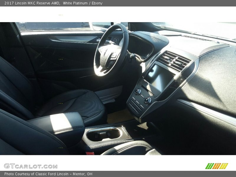 White Platinum / Ebony 2017 Lincoln MKC Reserve AWD