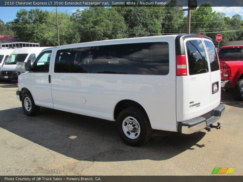 Summit White / Medium Pewter 2010 Chevrolet Express LT 3500 Extended Passenger Van