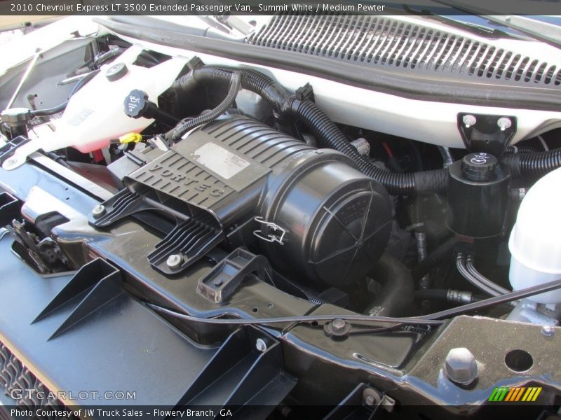 Summit White / Medium Pewter 2010 Chevrolet Express LT 3500 Extended Passenger Van