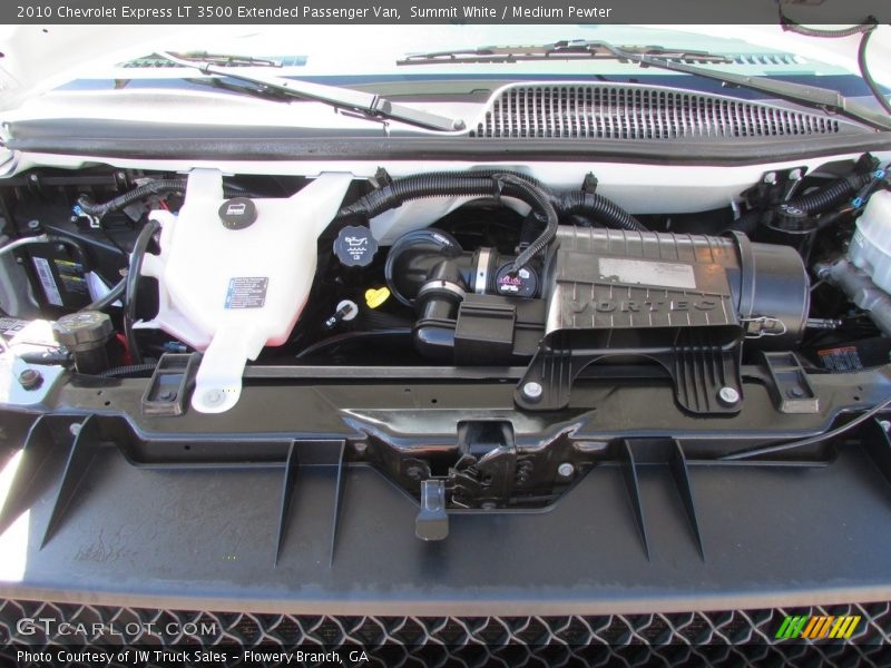 Summit White / Medium Pewter 2010 Chevrolet Express LT 3500 Extended Passenger Van