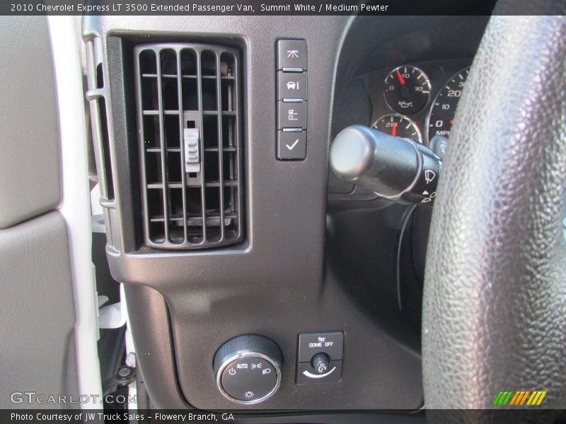 Summit White / Medium Pewter 2010 Chevrolet Express LT 3500 Extended Passenger Van