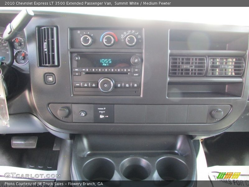 Summit White / Medium Pewter 2010 Chevrolet Express LT 3500 Extended Passenger Van