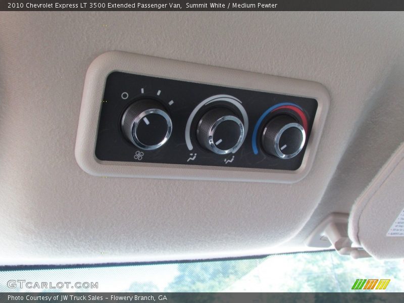Summit White / Medium Pewter 2010 Chevrolet Express LT 3500 Extended Passenger Van