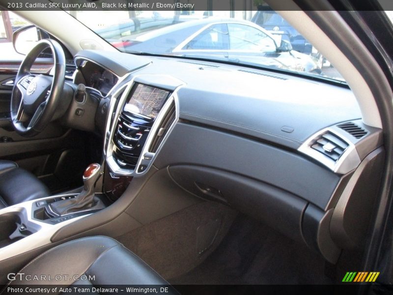 Black Ice Metallic / Ebony/Ebony 2013 Cadillac SRX Luxury AWD