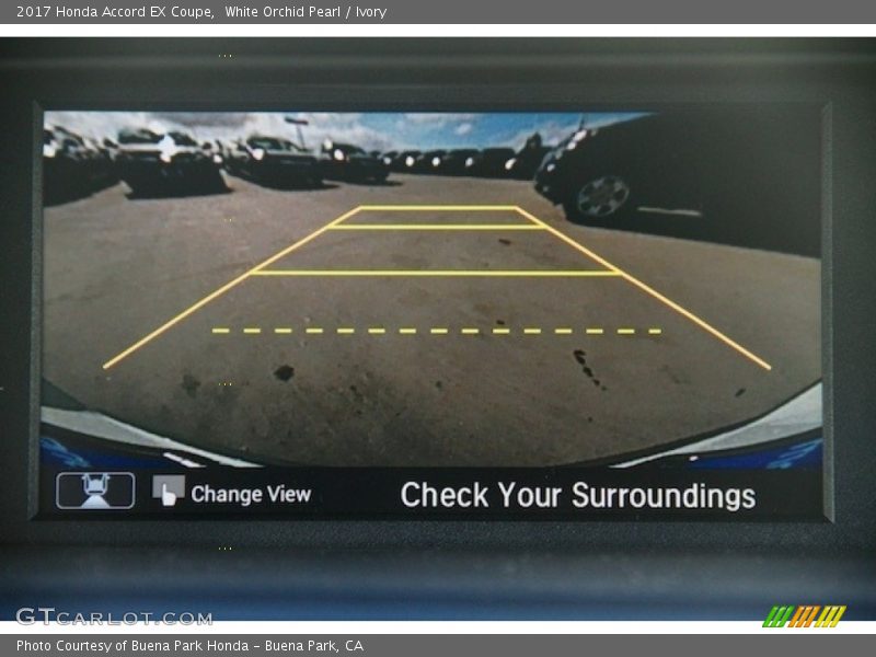 White Orchid Pearl / Ivory 2017 Honda Accord EX Coupe