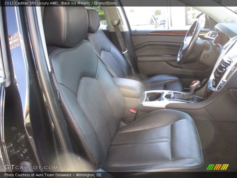 Black Ice Metallic / Ebony/Ebony 2013 Cadillac SRX Luxury AWD
