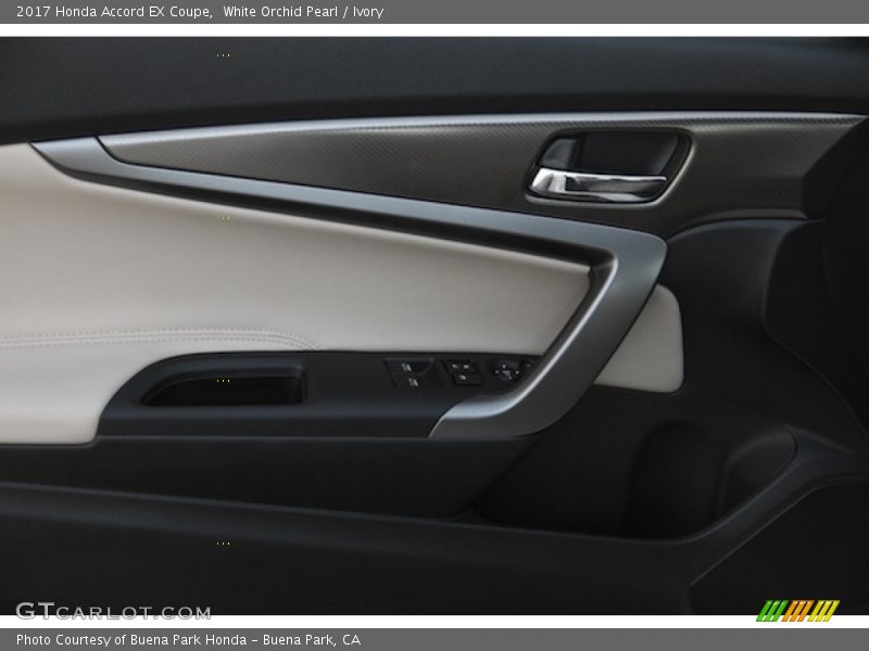 White Orchid Pearl / Ivory 2017 Honda Accord EX Coupe