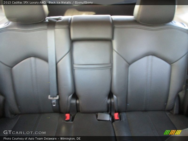 Black Ice Metallic / Ebony/Ebony 2013 Cadillac SRX Luxury AWD