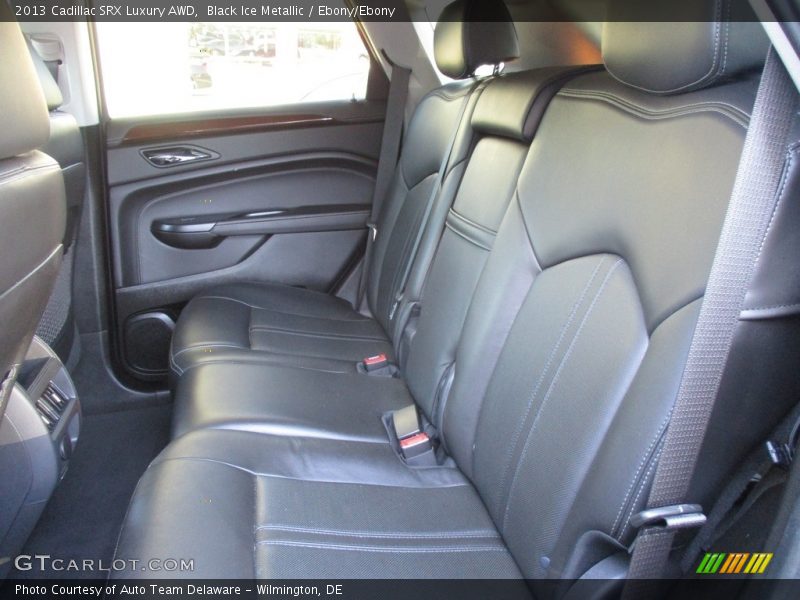 Black Ice Metallic / Ebony/Ebony 2013 Cadillac SRX Luxury AWD