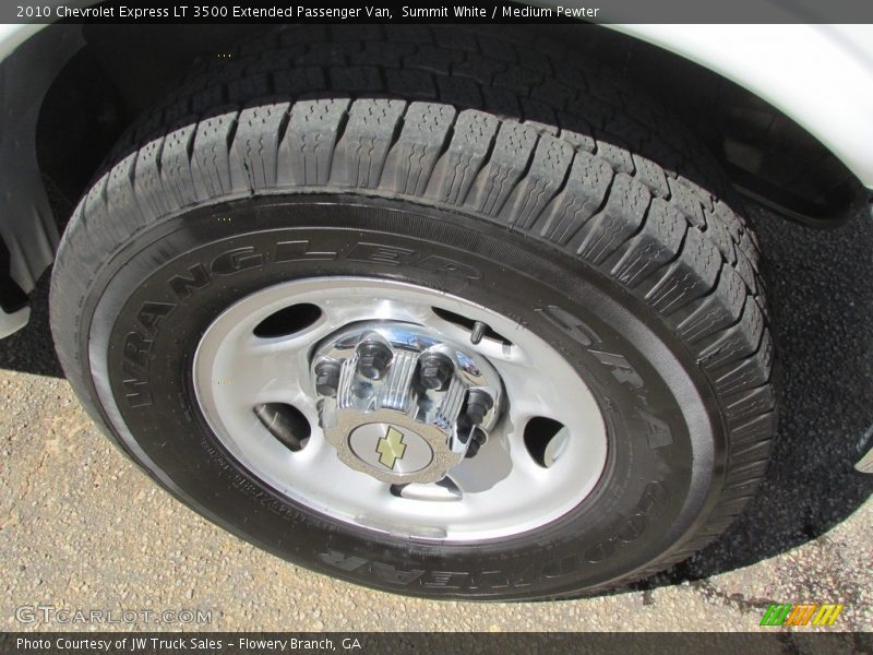 Summit White / Medium Pewter 2010 Chevrolet Express LT 3500 Extended Passenger Van