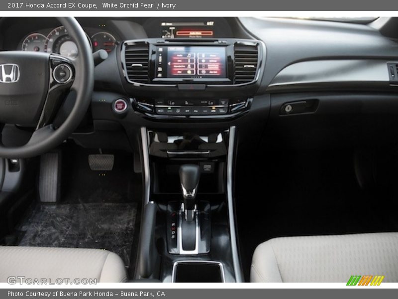White Orchid Pearl / Ivory 2017 Honda Accord EX Coupe