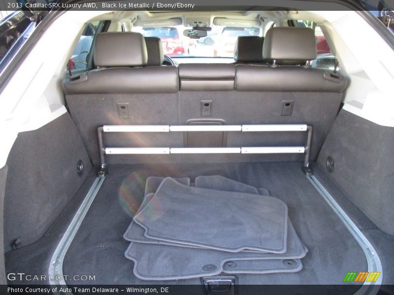 Black Ice Metallic / Ebony/Ebony 2013 Cadillac SRX Luxury AWD