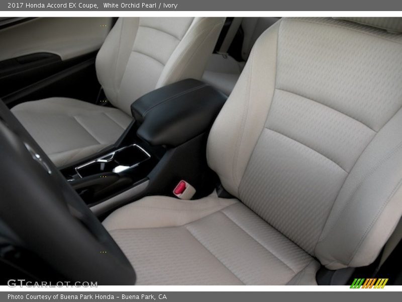 White Orchid Pearl / Ivory 2017 Honda Accord EX Coupe