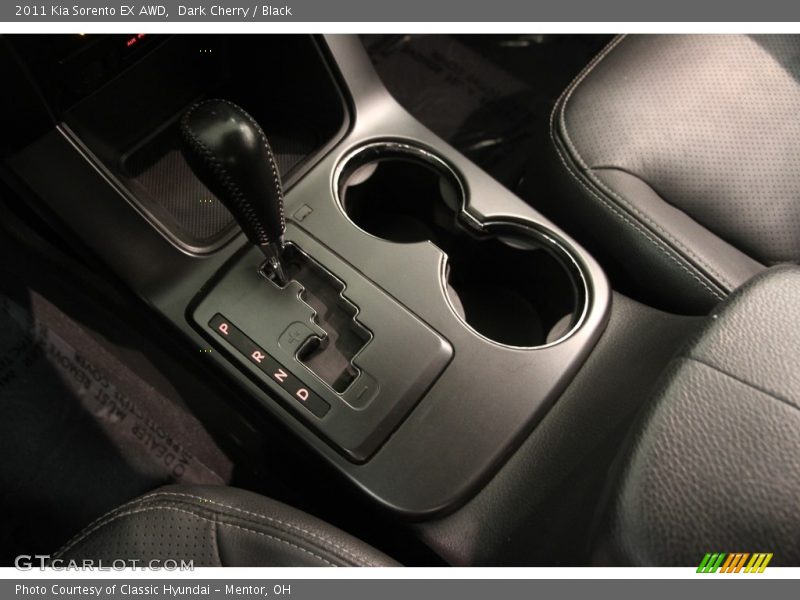 Dark Cherry / Black 2011 Kia Sorento EX AWD