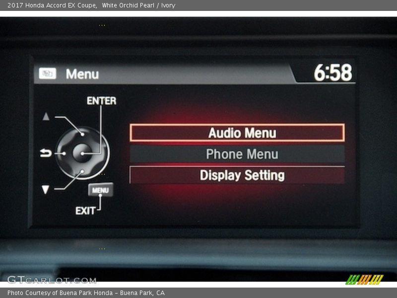 White Orchid Pearl / Ivory 2017 Honda Accord EX Coupe