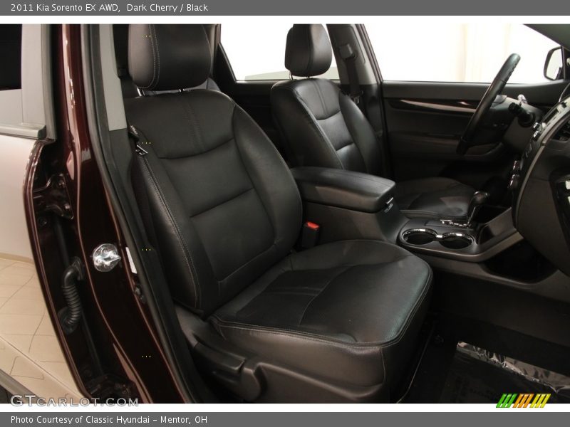 Dark Cherry / Black 2011 Kia Sorento EX AWD