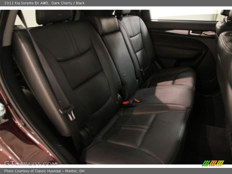 Dark Cherry / Black 2011 Kia Sorento EX AWD