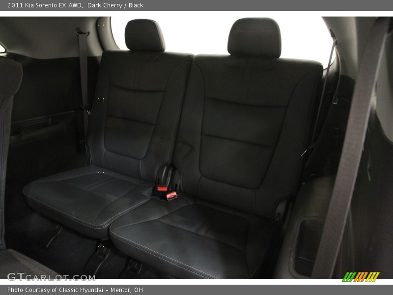 Dark Cherry / Black 2011 Kia Sorento EX AWD