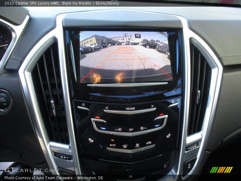 Black Ice Metallic / Ebony/Ebony 2013 Cadillac SRX Luxury AWD